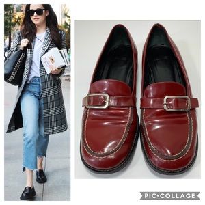 💐BOGO 1/2 Off Coach Red Leather Loafers 90s